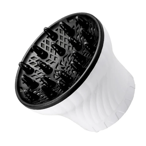 Difusor de Pelo Giratorio Profesional de Material ABS Duradero, Color Negro/Blanco, Marca <span class=keywords><strong>WangDa</strong></span>, Modelo Ac-277-black, Compatible con Varios Tipos de Cabello - Product Image 5