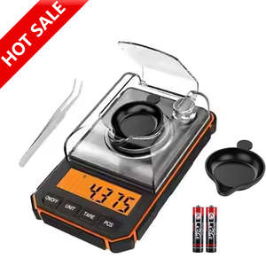고정밀 50g/100 g디지털 포켓 스케일 골드 다이아몬드 무게 0.001g LCD 측정 보석 스케일 배터리 전원 크라 스케일 - Product Image 2