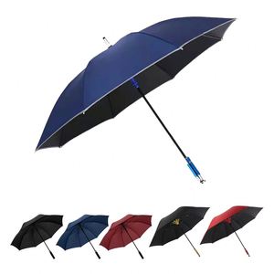 Parasol de plage coupe-vent en polyester pongé de haute qualité avec impression de logo personnalisé - Product Image 3