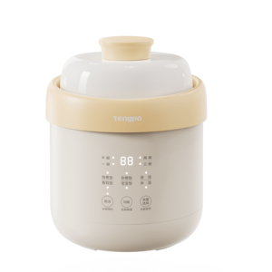 Mini-cuiseur à riz électrique portable mcdou, écologique, 1L, 300W, avec minuterie numérique, chauffage par le bas, cuve intérieure en céramique antiadhésive - Product Image 3