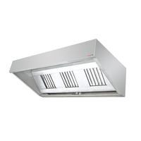 Yacook Kustom 1500x1000x500mm Penghisap Asap Dapur Komersial Baja Tahan Karat Industri Model YSYZ-1050 Restoran