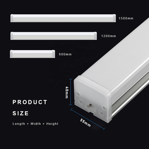 Chine Usine 220V 600/1200/1500mm Profils en aluminium raccordables intégrés T15 LED Batten Light - Product Image 3