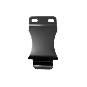 39mm *77mm Metal black universal standard spring Fold Over Flush Mount clip for Sheath Holster Attachment