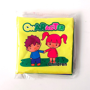 Sách Khai Sáng xé không vỡ đồ chơi trẻ em Sách vải Tiếng Anh Giáo Dục Sớm - Product Image 1