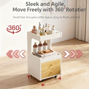 Chariot <span class=keywords><strong>de</strong></span> beauté <span class=keywords><strong>de</strong></span> haute qualité d'usine directe chariot spécial <span class=keywords><strong>de</strong></span> salon <span class=keywords><strong>de</strong></span> beauté avec étagères mobiles <span class=keywords><strong>de</strong></span> <span class=keywords><strong>manucure</strong></span> d'armoires - Product Image 3