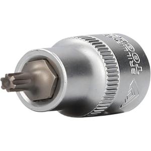 HERRAMIENTAS BRILLANTES-BT022728 1/2 ''RIBE bit socket, 55 mm de largo-EAN 4042146777312 HAND SOCKETS 1/2" - Product Image 1