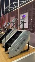 Stair Master Cardio Machine Gym Équipement ménager Entraîneur d'escalier avec écran vidéo LCD