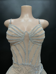 Fabricante de vestidos personalizados Nocance Novance, pedidos pequeños, suministros para fiestas con borlas, vestido elegante para mujer para graduación - Product Image 5