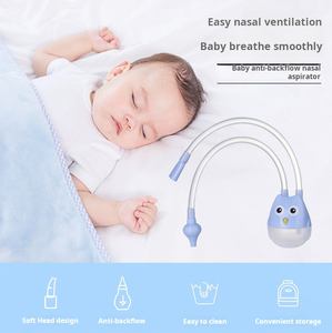 Aspirador Nasal para Bebês Recém-Nascidos, Ferramenta de Sucção para Limpeza do Nariz do Bebê, Proteção e Cuidados de Saúde - Product Image 3