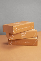 Benutzer definiertes Logo gedruckt Flat Pack Papier verpackungs box Wellpappe Karton Falten Kraft Mailer Versand Mailing Box