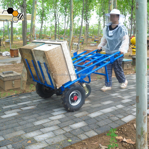 Carro de vehículo de colmena de apicultura, equipo móvil, transporte de colmena de abejas, carro móvil eléctrico Manual, horquillas, carretilla elevadora - Product Image 6