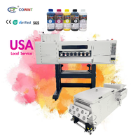 Cowint 17 inci 24 inci I3200 Printer Inkjet Digital DTF Kondisi Baru Mesin Dual Head Otomatis Penuh Bahan Stainless Steel untuk Kaos