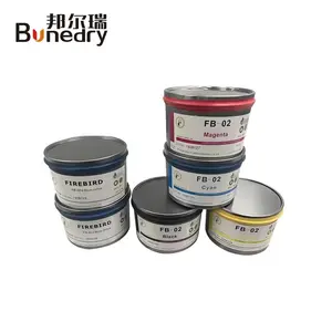 Offset Printing Pantone Ink CMYK Manufacturer Supplier Fast Dry Soy UV Based or Fast Dry for Offset Printing