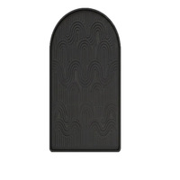 Meilleures ventes - Tapis de machine à café en silicone de qualité alimentaire, style minimaliste, antidérapant, anti-fuite, plateau de bar