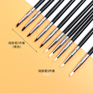 Lápiz de Silicona para Modelar, Herramienta de Escultura de Resina, Lápiz para Carillas Dentales, Juego de Pinceles para Diseño Artístico Cosmético - Product Image 4