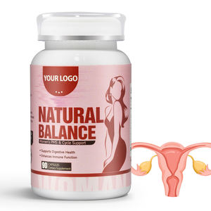 프리미엄 내추럴 밸런스 60캡슐 (레드 클로버 추출물 함유) - 웰빙 및 자연적인 일일 지원 - Product Image 1