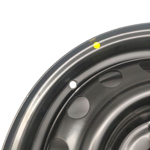 Wheelsky Factory Direct 785709 17 Inch 17x7.0 Black 5x114.3 Steel Car <b>Wheel</b> 785709 17 Inch <b>Wheel</b> 785709 - Product Image 4