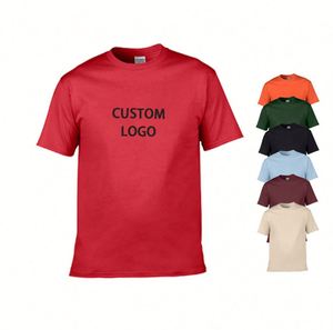 2026 Großhandel Top-Qualität Hemden Logo-Druck Übergroße T-Shirts Maßgefertigte T-Shirts für Herren Herren-T-Shirts - Product Image 1