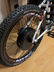 For <strong>UK</strong> 48/52v2000w MTX39 Wheel Ebike <strong>E</strong> <strong>Bike</strong> Electric <strong>Bike</strong> Bicycle Hub Motor <strong>Conversion</strong> <strong>Kit</strong> with DP 52v20ah+3A Charger Battery - Product Image 2