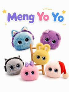 Peluche interactive Meng <span class=keywords><strong>YoYo</strong></span> AI Game avec module Graffiti TS, poupée intelligente réconfortante en coton PP, <span class=keywords><strong>sac</strong></span> à <span class=keywords><strong>dos</strong></span> unisexe pour Noël - Product Image 2