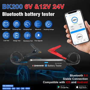 Fabrieks Directe Konnwei Bk200 12V 24V Bluetooth 5.0 <span class=keywords><strong>Auto</strong></span> Accu <span class=keywords><strong>Tester</strong></span>, 100-2000 Cca Load <span class=keywords><strong>Tester</strong></span> Automotive Alternator <span class=keywords><strong>Tester</strong></span> - Product Image 2