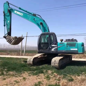 Mini-excavatrice Kobelco SK250 d'occasion, modèle 2024, pompe hydraulique, moteur Hino, godet de 1,1 mètre, poids opérationnel de 25 tonnes - Product Image 2