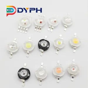 DyPh-Lámpara LED de espectro completo para cultivo de plantas, chip led de alta potencia Epistar Bridgelux 380nm-840nm 450nm 660nm 1W a 3W