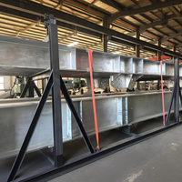 Estructura de Acero Q235/Q345 de Alta Resistencia al Viento para Edificios Industriales, Diseño Ventilado Ecológico para Talleres y Almacenes