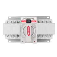 4P 63A Ac mini Double Alimentation Type CB Commutateur de Transfert Automatique ATS