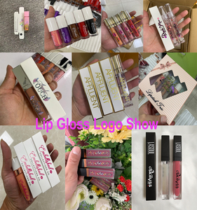 <span class=keywords><strong>Gloss</strong></span> à lèvres liquide minéral végétalien nude personnalisé, haute pigmentation, imperméable, longue durée, écran solaire, marque privée - Product Image 4