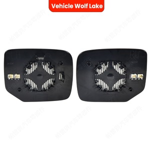 กระจกมองข้าง Honda Pilot Ridgeline ปี 2009-2015 ซ้าย-ขวา อะไหล่ทดแทน 76253-SZA-A11 76203-SZA-A11 สีเงิน - Product Image 4
