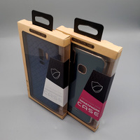 Boîte d'emballage de luxe recyclable avec impression de logo personnalisé et étui pour téléphone portable, boîte en papier cadeau avec plateau pour iPhone