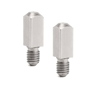 Piezas de exprimidor de pasador de transmisión de perno roscado personalizado, piezas de repuesto de mezclador cuadrado de acero inoxidable, torneado de procesamiento de piezas Cnc - Product Image 3