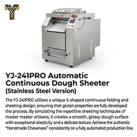 Machine à pétrir et à découper la pâte multifonctionnelle automatique électrique YT en acier inoxydable 304 de qualité supérieure pour usage commercial en boulangerie