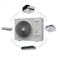 Mini climatiseur VRF Multi-Zone Split Type unité de système AC central R32 avec moteurs de ventilateur à courant continu automatique pour hôtels Midea VRF