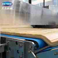 RVS Biscuitproductielijn Machine Nieuw 100-1250kg/u Capaciteit Multifunctioneel Bloem- en Melkgebaseerd Eenvoudige Bediening