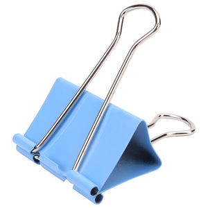 Deli Binder Clips 19mm Colored Metal Dovetail Clip 40 Pieces For Document Folder - Product Image 4