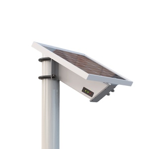 Sistema de Energía Solar para Exteriores con Batería de Iones de Litio de Silicio Monocristalino de Alta Eficiencia PWM de 12 V CC, Conexión Plug-and-Play, Cámara <span class=keywords><strong>ZEMU</strong></span> - Product Image 1