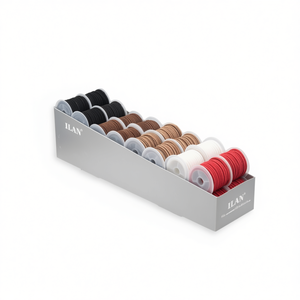 Corda in camoscio Ilan 3.0 mm 4M Set 32 pz Forniture per artigianato - Product Image 1