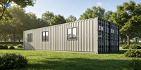 Maison conteneur préfabriquée personnalisable de haute qualité en carton ondulé, portable et fixe, pour usine et boutique, à vendre