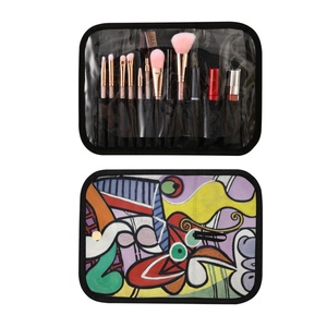 Hawaii Custom Puakenikeni <b>Lei</b> Printed Zipper Makeup Bag, Toiletry Bag, Brush Bag - Product Image 2