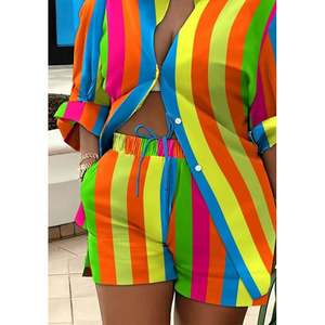 Abbigliamento Donna 2021, Bluse Sexy con Spacco in Tessuto Stampato, Taglie Forti &amp;   Cardigan e Camicie alla Moda per Donne - Product Image 1