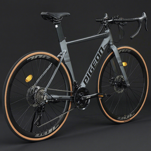Bicicleta de Carretera Flying Pigeon Aero Racing 700C de 28 Pulgadas con Eje Pasante, Freno de Disco 12*142mm, 27 Velocidades, Cuadro de Aluminio, Pedal Ordinario - Product Image 1