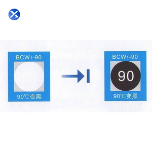 Industrial <strong>Temperature</strong> Safety <strong>Indicator</strong> Sticker Small Size Non-reversible <strong>Temperature</strong> <strong>Indicator</strong> Color Changing Thermometer Patch - Product Image 1