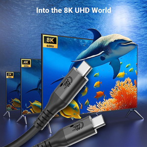 USB 4.0 C Cáp cho Samsung Google Pixel 100W PD 5A QC 4.0 nhanh chóng sạc USB C để USB C Cáp dữ liệu - Product Image 5