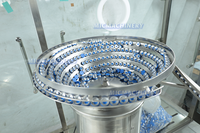 Machine automatique de lavage, de vissage, de bouchage et de remplissage de poudre pour ampoules en verre de 2 à 20 ml, 100 à 120 flacons/min