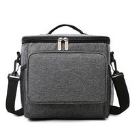 Sac à déjeuner isotherme pratique en PEVA, personnalisé par sublimation, étanche, pour pique-nique familial, enseignants et travail au bureau - Modèle 2026