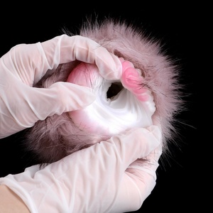 GEEBA Masturbador Masculino de Silicona Suave con Diseño Realista de Animal de Peluche con Cuernos, Masajeador Genital, Masturbador de Fantasía, Juguetes Sexuales al por Mayor - Product Image 5