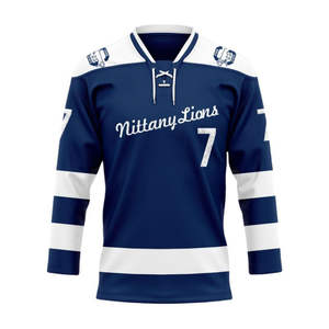 Professioneel Team Custom Logo Volwassen Ijshockey Sport Shirt Polyester Tackle Twill Sublimatie Hockey Uniform - Product Image 3