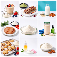 Isolat de protéines de soja non OGM, 90 % de protéines minimum, matière première pour la formulation de viandes, de boissons et d'aliments fonctionnels